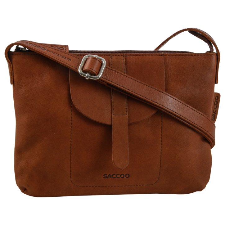 Saccoo Loreto M Cross Bag S cognac